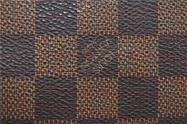 Authentic Louis Vuitton Damier Marais Bucket Pouch Purse Clutch LV 5466D