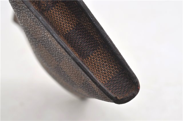 Authentic Louis Vuitton Damier Marais Bucket Pouch Purse Clutch LV 5466D