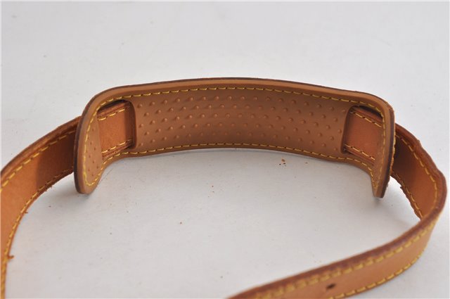 Authentic Louis Vuitton Leather Shoulder Strap Beige 39.8-46.5