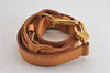 Authentic Louis Vuitton Leather Shoulder Strap Beige 39.8-46.5" LV 5466F