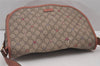 Authentic GUCCI GG Supreme Stars Shoulder Bag PVC Leather 201732 Brown 5466I