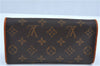 Authentic Louis Vuitton Monogram Pochette Twin PM Shoulder Bag M51854 LV 5467D