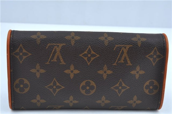 Authentic Louis Vuitton Monogram Pochette Twin PM Shoulder Bag M51854 LV 5467D