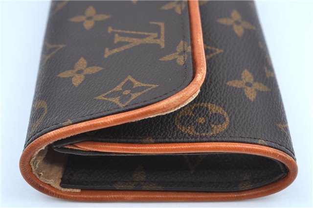 Authentic Louis Vuitton Monogram Pochette Twin PM Shoulder Bag M51854 LV 5467D