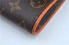 Authentic Louis Vuitton Monogram Pochette Twin PM Shoulder Bag M51854 LV 5467D