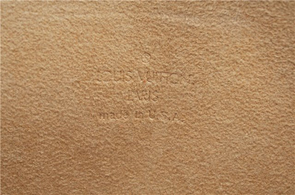 Authentic Louis Vuitton Monogram Pochette Twin PM Shoulder Bag M51854 LV 5467D