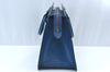 Authentic Louis Vuitton Epi Riviera Hand Bag Blue M48185 LV 5467I