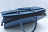 Authentic Louis Vuitton Epi Riviera Hand Bag Blue M48185 LV 5467I