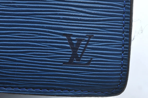 Authentic Louis Vuitton Epi Riviera Hand Bag Blue M48185 LV 5467I