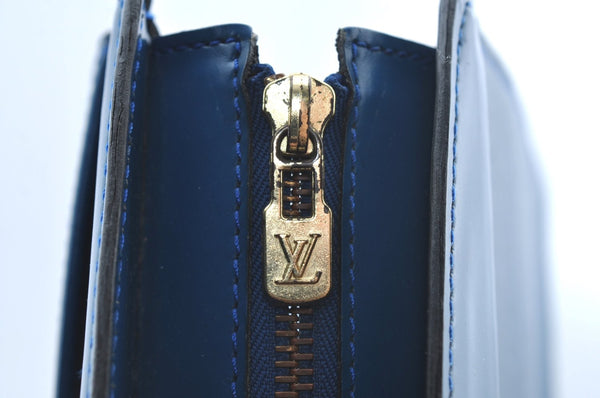 Authentic Louis Vuitton Epi Riviera Hand Bag Blue M48185 LV 5467I