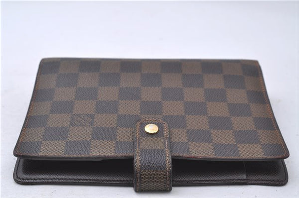 Authentic Louis Vuitton Damier Agenda MM Day Planner Cover R20701 LV 5468D