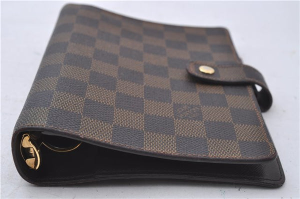 Authentic Louis Vuitton Damier Agenda MM Day Planner Cover R20701 LV 5468D