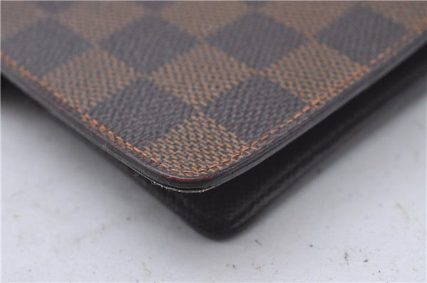 Authentic Louis Vuitton Damier Agenda MM Day Planner Cover R20701 LV 5468D