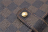 Authentic Louis Vuitton Damier Agenda MM Day Planner Cover R20701 LV 5468D