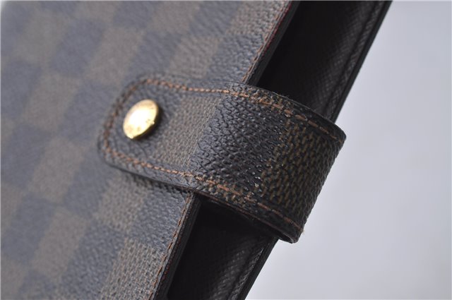 Authentic Louis Vuitton Damier Agenda MM Day Planner Cover R20701 LV 5468D