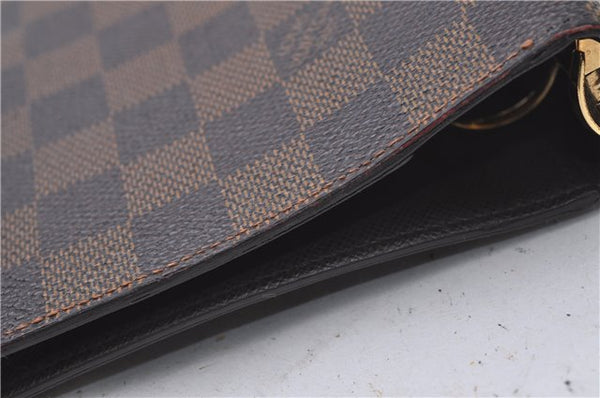 Authentic Louis Vuitton Damier Agenda MM Day Planner Cover R20701 LV 5468D