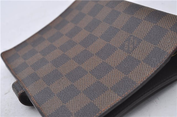 Authentic Louis Vuitton Damier Agenda MM Day Planner Cover R20701 LV 5468D