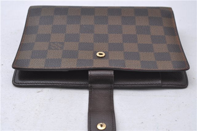Authentic Louis Vuitton Damier Agenda MM Day Planner Cover R20701 LV 5468D