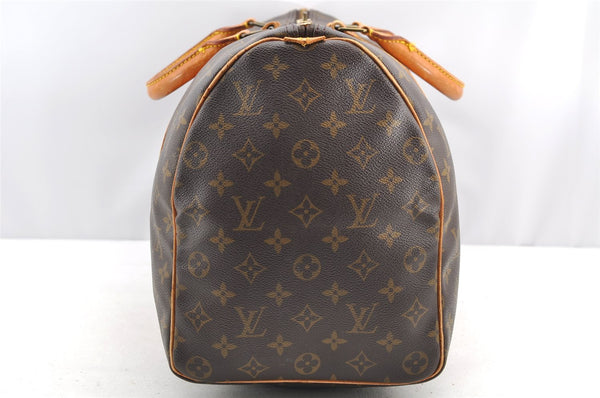 Authentic Louis Vuitton Monogram Keepall 45 Travel Boston Bag M41428 LV 5468I