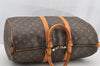 Authentic Louis Vuitton Monogram Keepall 45 Travel Boston Bag M41428 LV 5468I