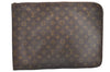 Authentic Louis Vuitton Monogram Poche Documents Document Case M53400 Junk 5469I