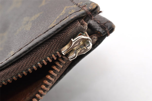 Authentic Louis Vuitton Monogram Poche Documents Document Case M53400 Junk 5469I