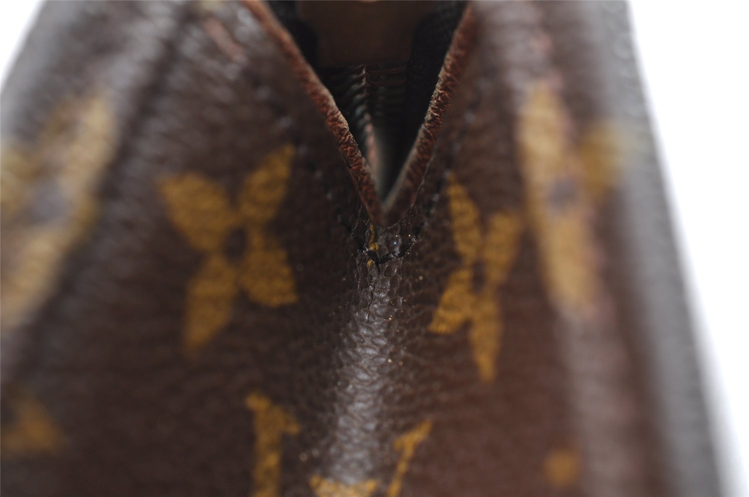 Authentic Louis Vuitton Monogram Poche Documents Document Case M53400 Junk 5469I