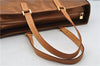 Authentic Louis Vuitton Vernis Columbus Shoulder Tote Bag Brown M91134 LV 5472F