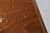 Authentic Louis Vuitton Vernis Columbus Shoulder Tote Bag Brown M91134 LV 5472F