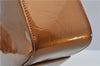 Authentic Louis Vuitton Vernis Columbus Shoulder Tote Bag Brown M91134 LV 5472F