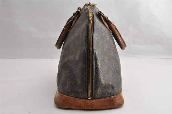 Authentic Louis Vuitton Monogram Alma Hand Bag Purse M51130 LV 5472I