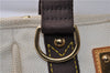 Authentic Louis Vuitton Antigua Cabas PM Hand Bag White Brown M40039 LV 5473F