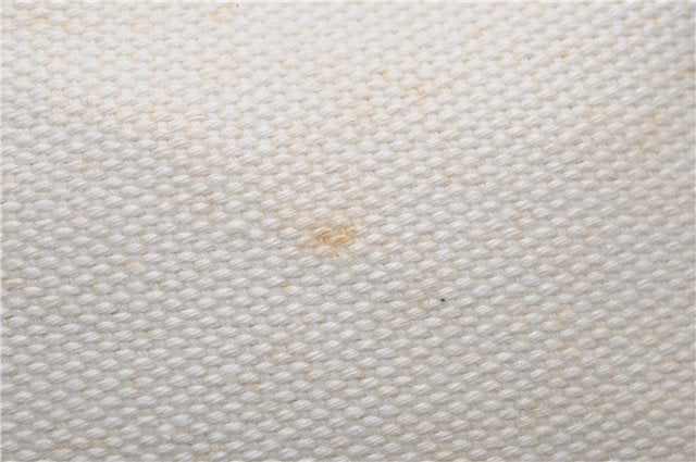 Authentic Louis Vuitton Antigua Cabas PM Hand Bag White Brown M40039 LV 5473F