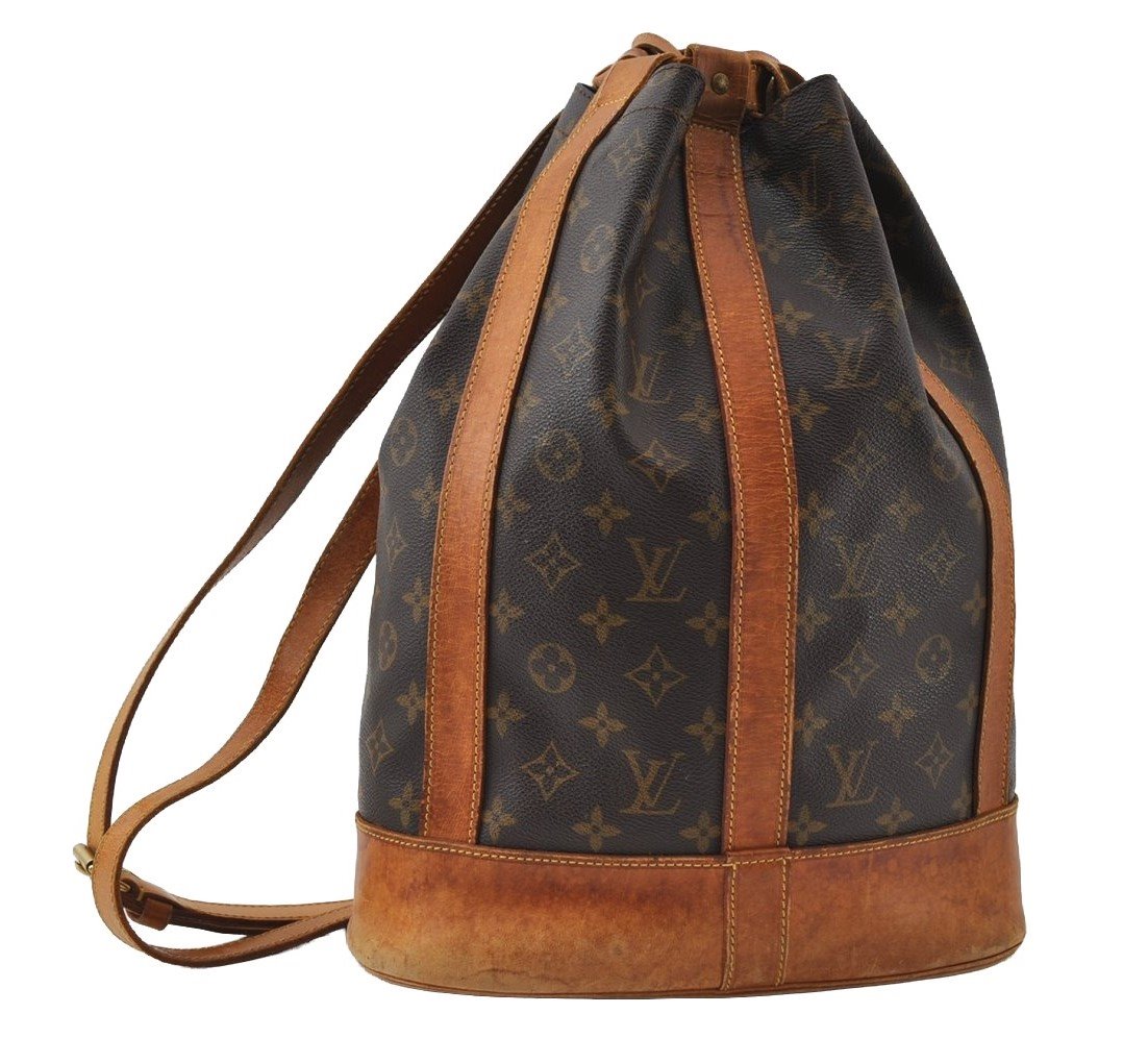 Authentic Louis Vuitton Monogram Randonnee PM Shoulder Bag M42243 LV 5473I