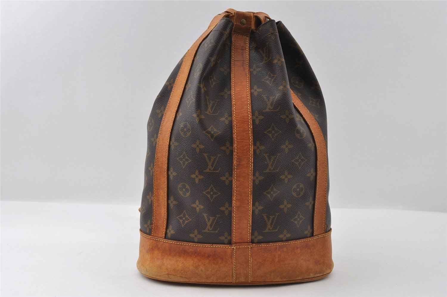 Authentic Louis Vuitton Monogram Randonnee PM Shoulder Bag M42243 LV 5473I