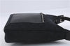 Authentic GUCCI Vintage Shoulder Hand Bag GG Canvas Leather 0190537 Black 5474D