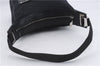 Authentic GUCCI Vintage Shoulder Hand Bag GG Canvas Leather 0190537 Black 5474D