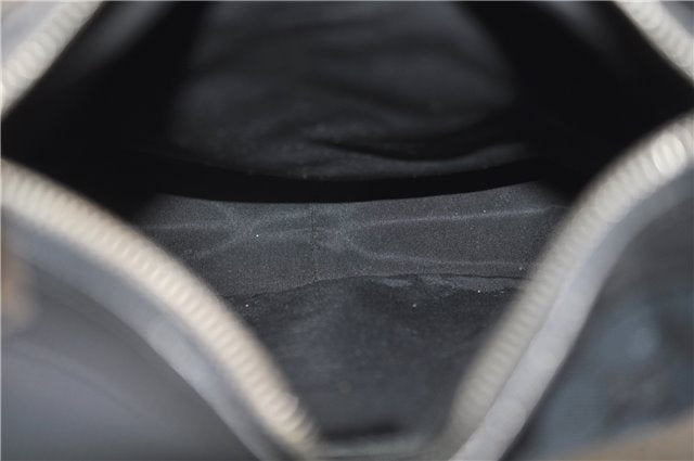 Authentic GUCCI Vintage Shoulder Hand Bag GG Canvas Leather 0190537 Black 5474D