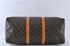 Authentic LOUIS VUITTON Monogram Keepall 50 Boston Bag M41426 LV 5475C