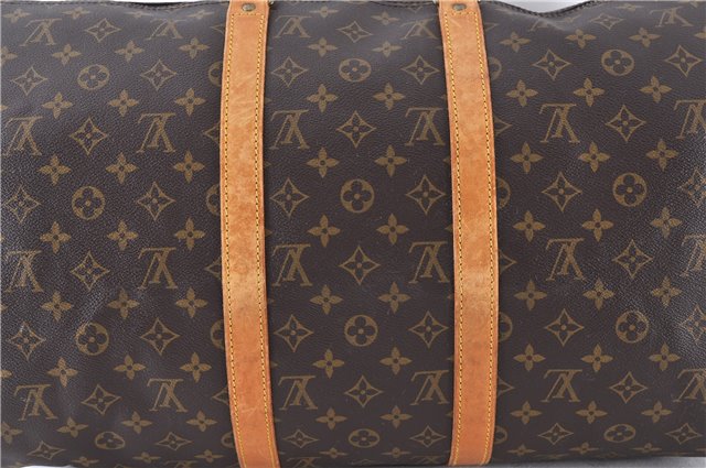 Authentic LOUIS VUITTON Monogram Keepall 50 Boston Bag M41426 LV 5475C