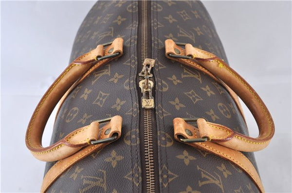 Authentic LOUIS VUITTON Monogram Keepall 50 Boston Bag M41426 LV 5475C