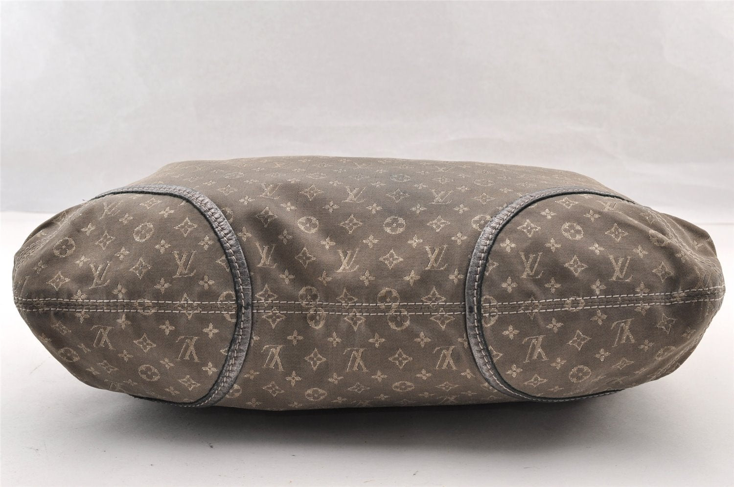 Auth Louis Vuitton Monogram Mini Lin Manon MM Shoulder Bag Gray M95618 LV 5475I