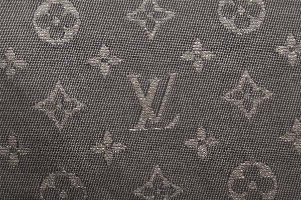 Auth Louis Vuitton Monogram Mini Lin Manon MM Shoulder Bag Gray M95618 LV 5475I