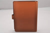 Authentic Louis Vuitton Epi Agenda MM Notebook Cover Brown R20043 LV 5476I