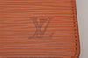 Authentic Louis Vuitton Epi Agenda MM Notebook Cover Brown R20043 LV 5476I