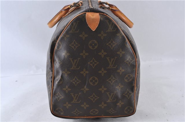 Authentic LOUIS VUITTON Monogram Speedy 40 Hand Bag M41522 LV 5477C