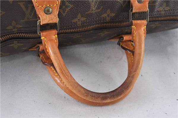 Authentic LOUIS VUITTON Monogram Speedy 40 Hand Bag M41522 LV 5477C