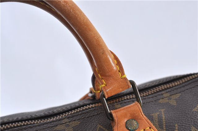 Authentic LOUIS VUITTON Monogram Speedy 40 Hand Bag M41522 LV 5477C