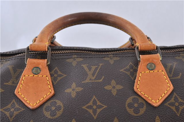 Authentic LOUIS VUITTON Monogram Speedy 40 Hand Bag M41522 LV 5477C