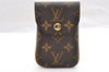 Authentic Louis Vuitton Monogram Etui Telephone MM Phone Case M66546 LV 5477I